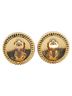 Chanel Black Chanel Earrings Gold Black Plated Fake Pearl Women's CHANEL One size - photo 3