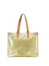 Louis Vuitton 100% Patent Leather Green Louis Vuitton Monogram Vernis Columbus Tote Bag M91028 Green Patent Leather Women's LOUIS VUITTON One size - photo 1