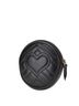 Gucci 100% Leather Black Gucci GG Marmont Heart Coin Case 575160 Black Leather Women's GUCCI One size - photo 2