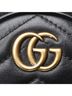 Gucci 100% Leather Black Gucci GG Marmont Heart Coin Case 575160 Black Leather Women's GUCCI One size - photo 7