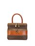 Céline Brown Celine Macadam Vanity Bag and Makeup Box in Brown Leather for Women One size - photo 1