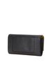 Céline 100% Leather Black Celine Large Flap Multi-Cushion Long Wallet in Black Leather for Women One size - photo 2