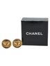 Chanel 100% Metal Gold Toned Chanel Coco Mark Round Earrings Gold Plated Women's CHANEL One size - photo 5