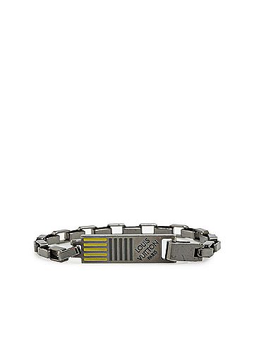 Louis Vuitton Louis Vuitton Damier Colors Bracelet MP2226 Silver Metal Women's LOUIS VUITTON (view 1)