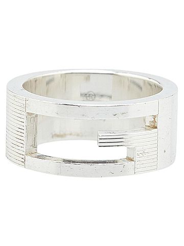 Gucci Gucci Branded G Ring, SV925 Silver, Women's, GUCCI (view 2)