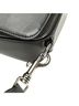 Versace 100% Leather Black Blue Versace Shoulder Bag Black Blue Leather Women's VERSACE One size - photo 5