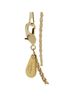 Valentino 100% Metal Gold Toned Valentino V logo necklace in gold plated for women. One size - photo 5