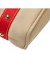 Louis Vuitton Tan Red Louis Vuitton Antigua Cabas MM Tote Bag Shoulder M40035 Beige Red Canvas Leather Women's LOUIS VUITTON One size - photo 4