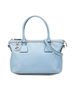 Gucci 100% Leather Blue Gucci Interlocking G Handbag Shoulder Bag 449659 Light Blue Leather Women's GUCCI One size - photo 1