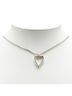 Gucci 100% Sterling Silver Multi Color Gucci Bamboo Heart Motif Necklace in SV925 Silver for Women One size - photo 7