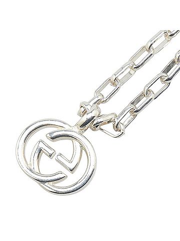 Gucci Gucci Interlocking G Necklace in SV925 Silver for Women (view 1)