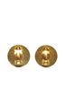 Chanel 100% Metal Gold Toned Chanel Coco Mark Earrings Gold Plated Women's CHANEL One size - photo 2