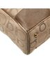 Salvatore Ferragamo Tan Salvatore Ferragamo Gancini Tote Bag AF-21 5372 Beige Brown Canvas Leather Women's One size - photo 5