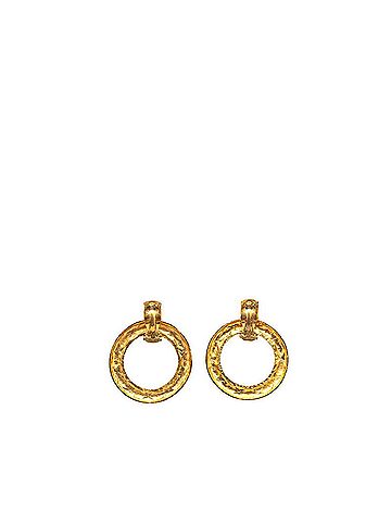 Chanel Chanel Matelasse Earrings Gold Plated Women's CHANEL (view 2)