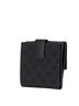 Gucci Black Gucci GG Canvas Studded Bifold Wallet 120922 Black Leather Women's GUCCI One size - photo 2