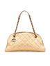 Chanel 100% Leather Gold CHANEL Matelasse Coco Mark Chain Tote Bag, Gold Leather, Women's One size - photo 1