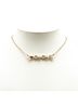 Chanel 100% Pearl Gold Toned Chanel I LOVE COCO Coco Mark Necklace Gold Plated Fake Pearl Women's CHANEL One size - photo 3