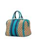 Gucci Tan Blue Gucci GG Canvas Handbag Shoulder Bag 247205 Beige Blue Leather Women's GUCCI One size - photo 2
