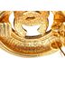 Chanel 100% Metal Gold Toned Chanel Coco Mark Round Earrings Gold Plated Women's CHANEL One size - photo 4