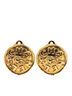 Chanel 100% Other Gold Toned Chanel Horse Earrings Gold Plated Women's CHANEL One size - photo 1