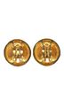 Chanel 100% Metal Gold Toned Chanel Color Stone Earrings Gold Plated Women's CHANEL One size - photo 2
