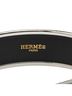 Hermès 100% Metal Blue Hermes enamel GM cloisonné bracelet silver blue metal women's HERMES One size - photo 4