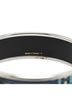 Hermès 100% Metal Blue Hermes enamel GM cloisonné bracelet silver blue metal women's HERMES One size - photo 5