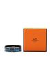 Hermès 100% Metal Blue Hermes enamel GM cloisonné bracelet silver blue metal women's HERMES One size - photo 6