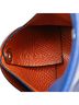 Hermès 100% Leather Blue Hermes Bastia Coin Case Blue Royale Terre Bateau Veau Epsom Women's HERMES One size - photo 10