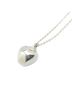 Tiffany 100% Sterling Silver Silver Toned Tiffany & Co. Apple Motif Necklace in Sterling Silver for Women One size - photo 1