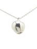 Tiffany 100% Sterling Silver Silver Toned Tiffany & Co. Apple Motif Necklace in Sterling Silver for Women One size - photo 2