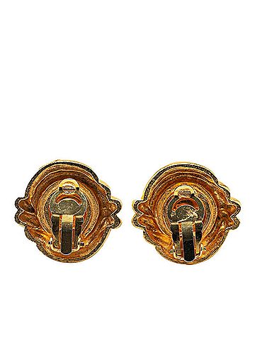 Chanel Chanel Earrings Gold Plated Fake Pearl Women's CHANEL (view 2)