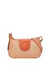 Hunting World Pink Orange HUNTING WORLD Women's Crossbody Shoulder Bag in Pink and Orange Canvas Leather One size - photo 1