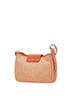 Hunting World Pink Orange HUNTING WORLD Women's Crossbody Shoulder Bag in Pink and Orange Canvas Leather One size - photo 2
