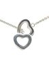 Tiffany 100% Sterling Silver Silver Toned Tiffany Heart Link Lariat Pendant Necklace SV925 Silver Women's TIFFANY&Co. One size - photo 2