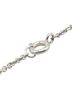 Tiffany 100% Sterling Silver Silver Toned Tiffany Heart Link Lariat Pendant Necklace SV925 Silver Women's TIFFANY&Co. One size - photo 5