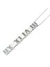 Tiffany 100% Sterling Silver Multi Color Tiffany & Co. Atlas Bar Pendant Necklace in 925 Sterling Silver for Women. One size - photo 1