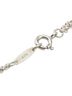 Tiffany 100% Sterling Silver Multi Color Tiffany & Co. Infinity Necklace, Double Chain, SV925 Silver, Women's One size - photo 6