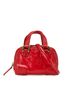 Loewe 100% Patent Leather Red LOEWE Anagram Amazona Shoulder Bag Red Patent Leather Women's One size - photo 1