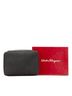 Salvatore Ferragamo Black Salvatore Ferragamo logo pouch in black nylon and leather for women. One size - photo 8