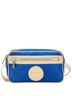 Gucci Tan Blue Gucci GG Nylon of the Grid Body Bag/Waist Bag 631341 Blue/Beige Nylon/Leather Women's GUCCI One size - photo 1