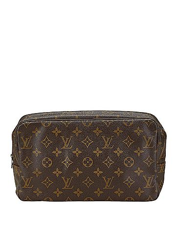 Louis Vuitton Louis Vuitton Monogram True Toilet 28 Second Bag/Clutch Bag M47522 Brown Women's LOUIS VUITTON (view 1)