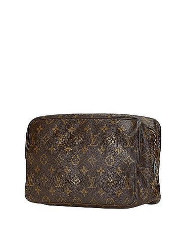 Louis Vuitton Louis Vuitton Monogram True Toilet 28 Second Bag/Clutch Bag M47522 Brown Women's LOUIS VUITTON (view 2)