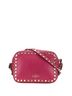 Valentino 100% Leather Pink Valentino Studded Shoulder Bag in Pink Leather for Women One size - photo 1