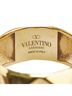 Valentino 100% Other Gold Toned Valentino Rockstud Ring, Gold Plated, Women's One size - photo 5