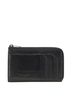 Saint Laurent 100% Leather Black Saint Laurent wallet/coin case, pass fragment black leather, women's, SAINT LAURENT One size - photo 1