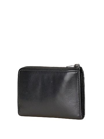 Saint Laurent Saint Laurent wallet/coin case, pass fragment black leather, women's, SAINT LAURENT (view 2)