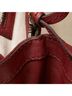 Gucci 100% Leather Burgundy Gucci Tote Bag 269926 Bordeaux Wine Red Leather Women's GUCCI One size - photo 10