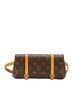 Louis Vuitton 100% Coated Canvas Brown Louis Vuitton Monogram Pochette Marel Waist Bag Body M51159 Brown PVC Leather Women's LOUIS VUITTON One size - photo 1