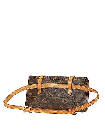 Louis Vuitton Louis Vuitton Monogram Pochette Marel Waist Bag Body M51159 Brown PVC Leather Women's LOUIS VUITTON (view 2)